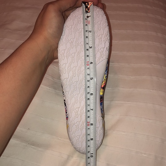 Ed Hardy | NWOT yellow slip on laceless koi shoes | size 6 - Picture 5 of 5